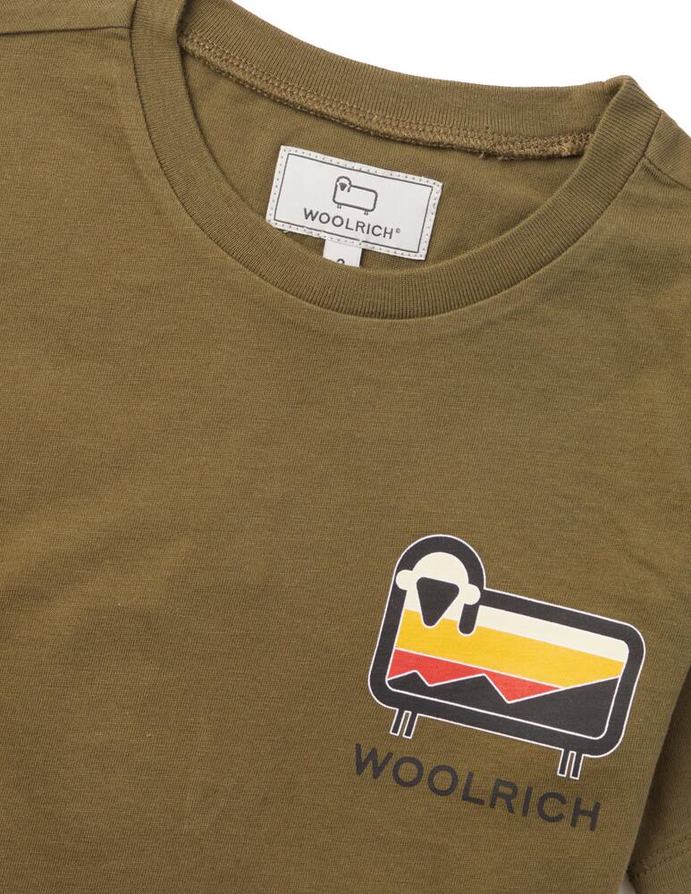 rinascente Woolrich Maglietta sheep - Verde