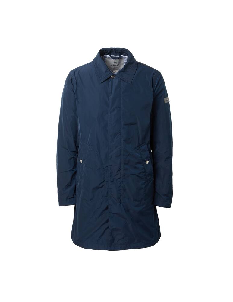 rinascente Woolrich Impermeabile in nylon perlato - blu