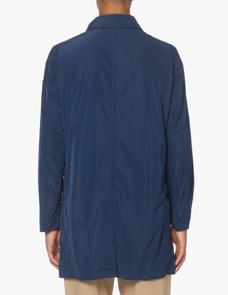 rinascente Woolrich Impermeabile in nylon perlato - blu