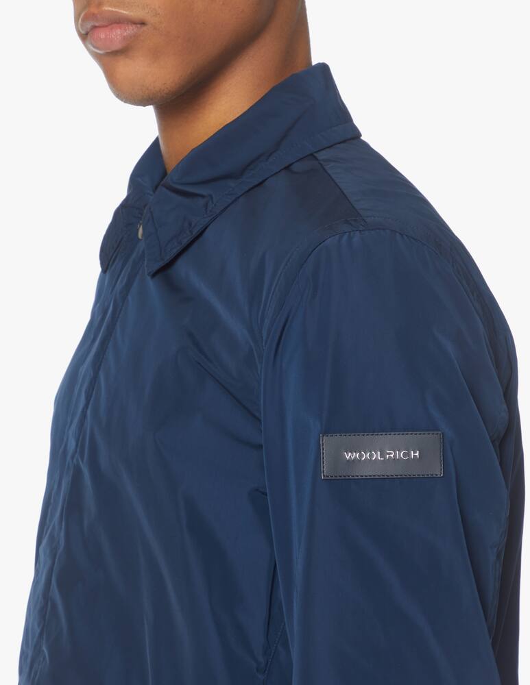 rinascente Woolrich Impermeabile in nylon perlato - blu