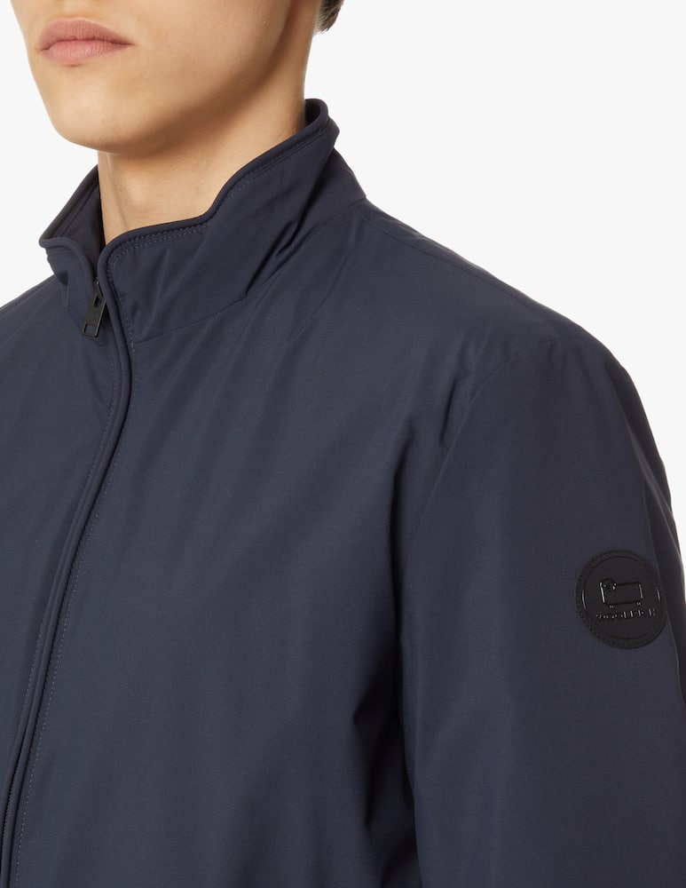 rinascente Woolrich Light padded plain nylon jacket - blue