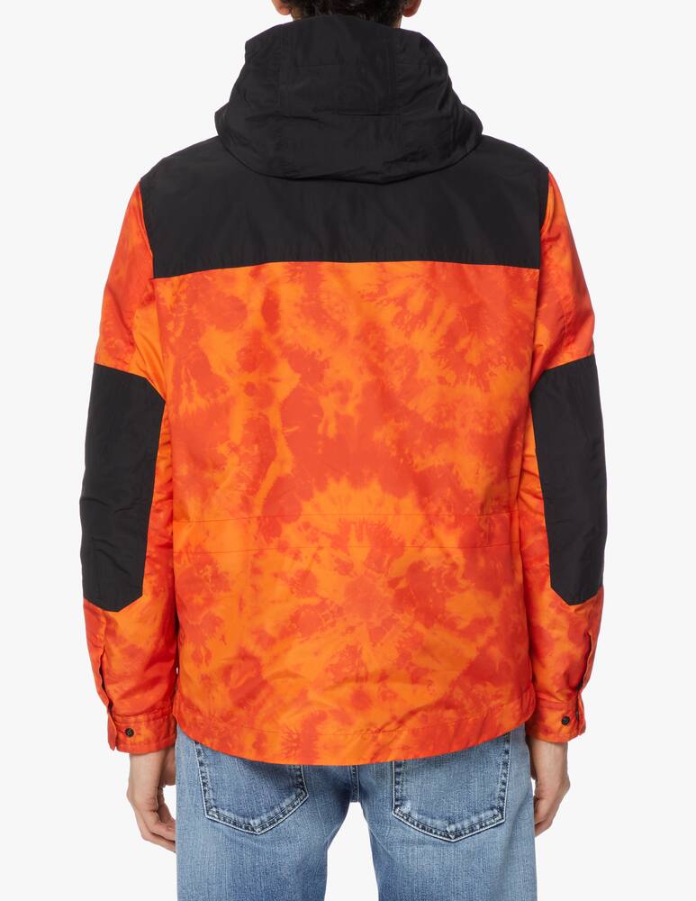 rinascente Woolrich Giacca con cappuccio in nylon tie dye - multicolor