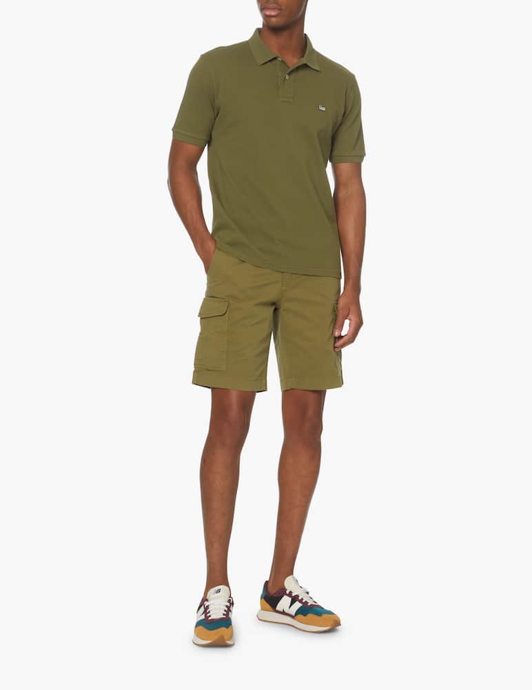 rinascente Woolrich Polo manica corta basic pecorella - verde