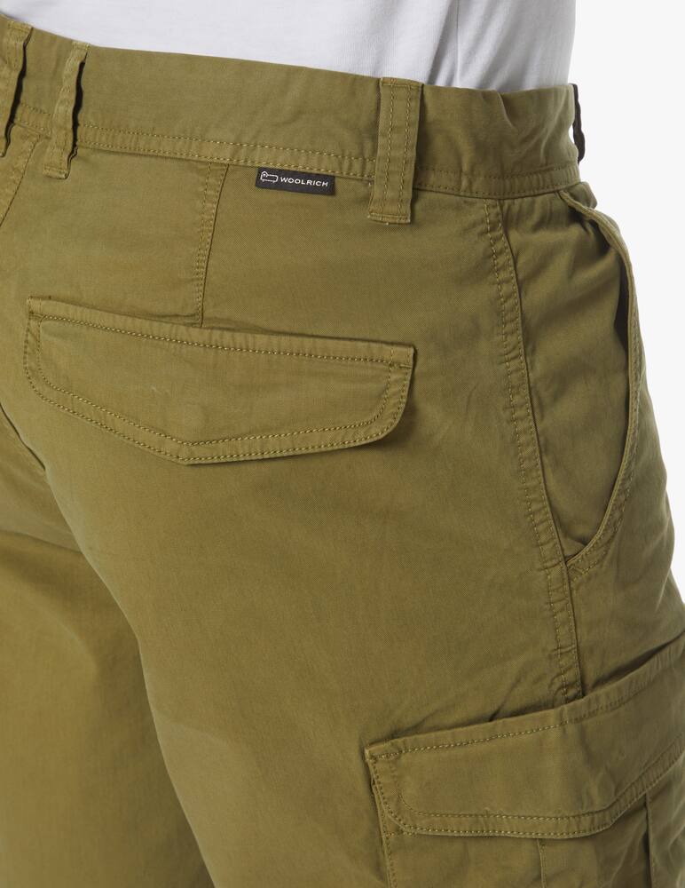 rinascente Woolrich Bermuda cargo slavato - verde