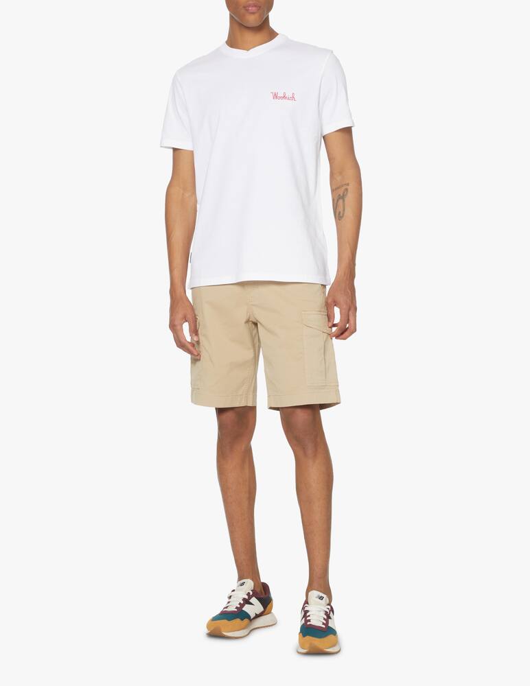 Woolrich Washed cargo short - beige - picture 1 Woolrich Washed cargo short - beige - picture 1