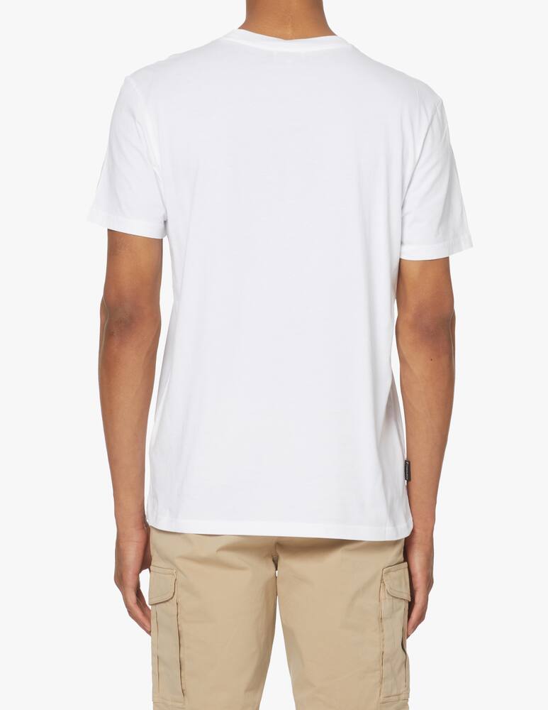 rinascente Woolrich Maglietta manica corta taschino e pecorella - bianco