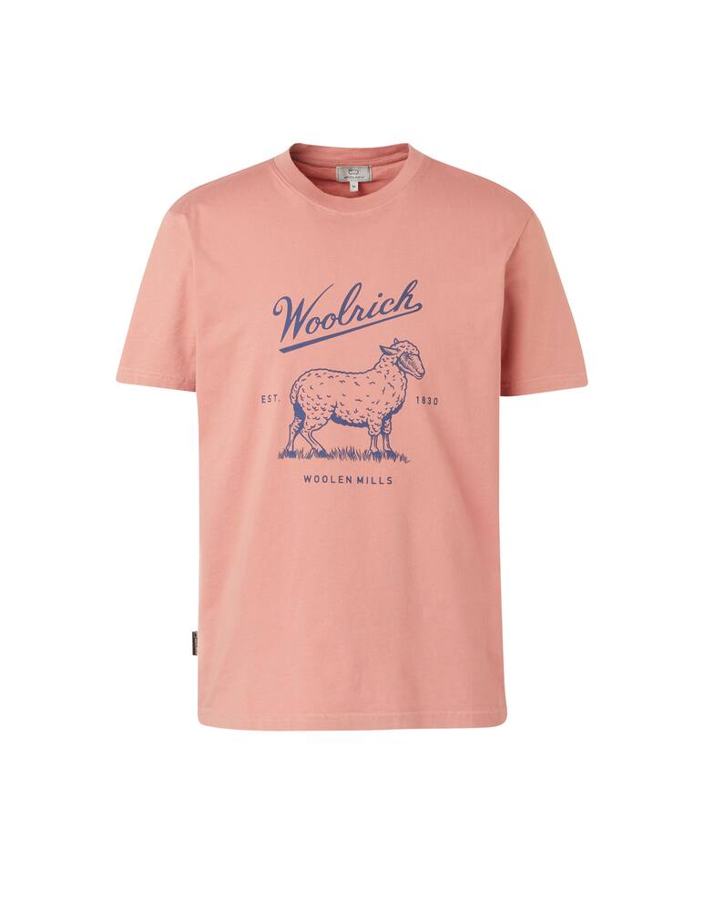 rinascente Woolrich Vintage sheep t-shirt - pink