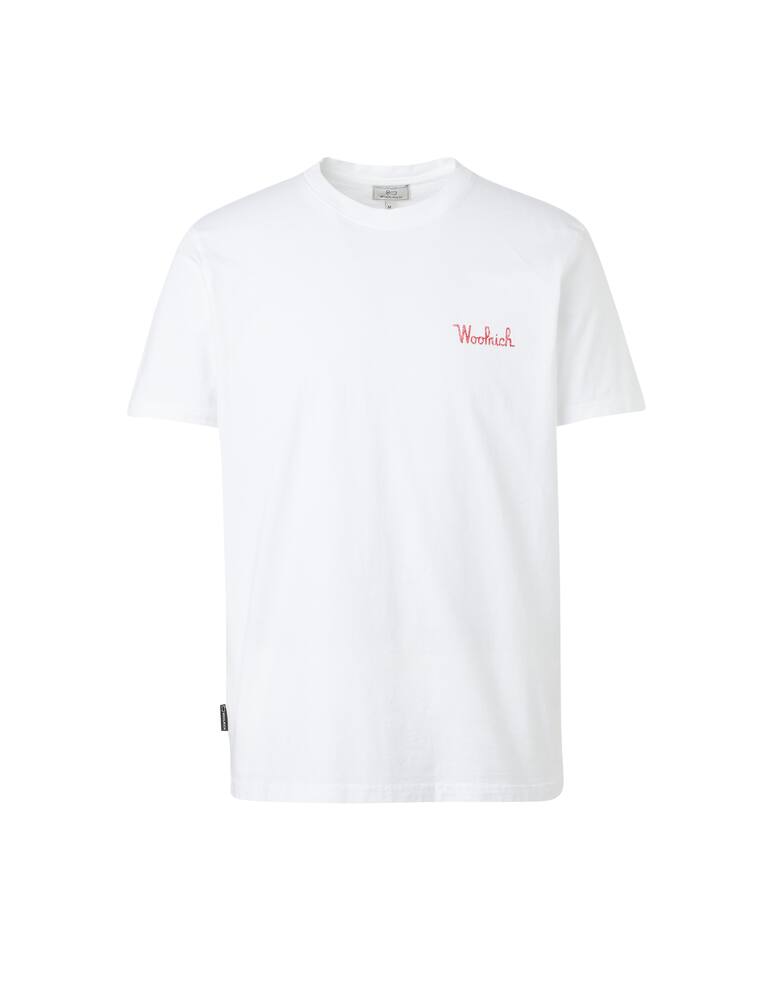 rinascente Woolrich Back graphic t-shirt - white