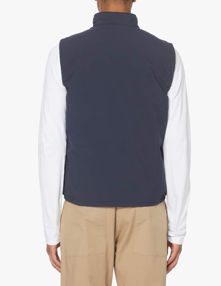 rinascente Woolrich Light padded plain vest - blue