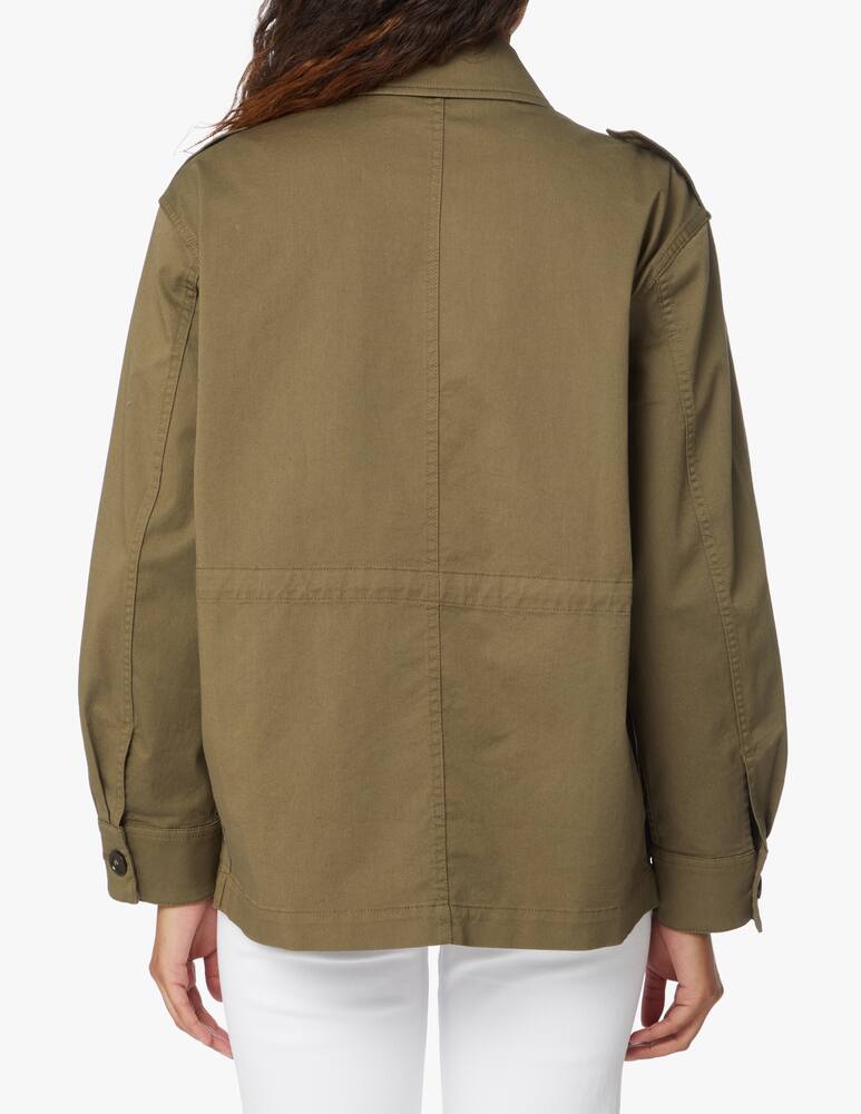 rinascente Woolrich Cotton overshirt jacket - olive