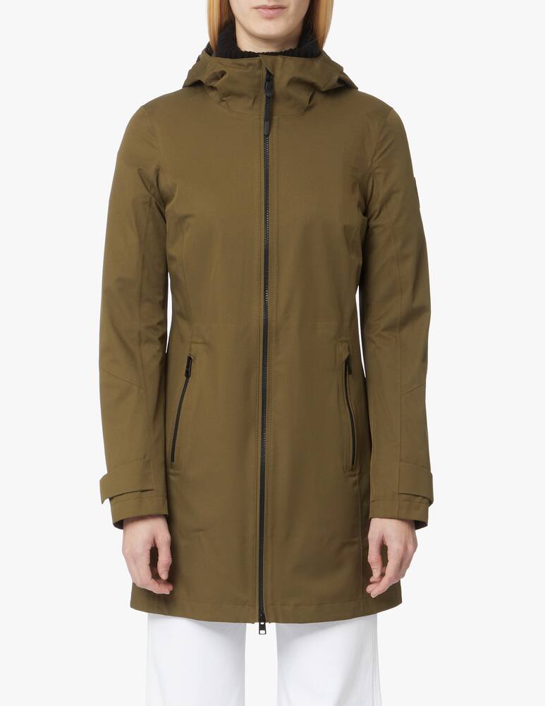 rinascente Woolrich Giacca impermeabile con cappuccio - marrone