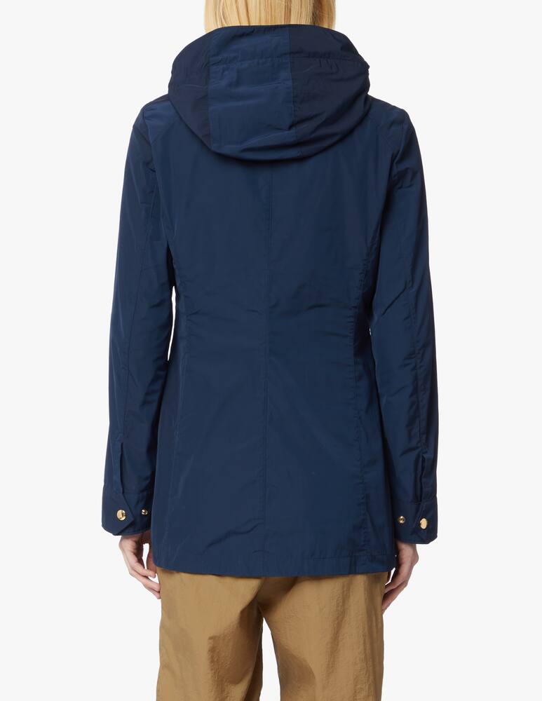 rinascente Woolrich Parka estivo con cappuccio - blu