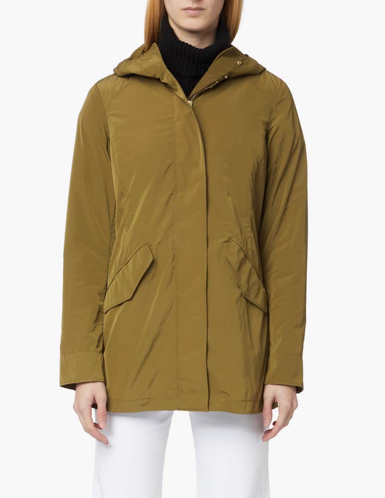 rinascente Woolrich Parka estivo con cappuccio - verde
