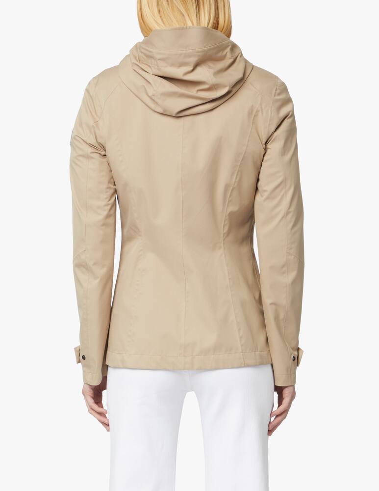 rinascente Woolrich Giacca impermeabile corta con cappuccio - beige