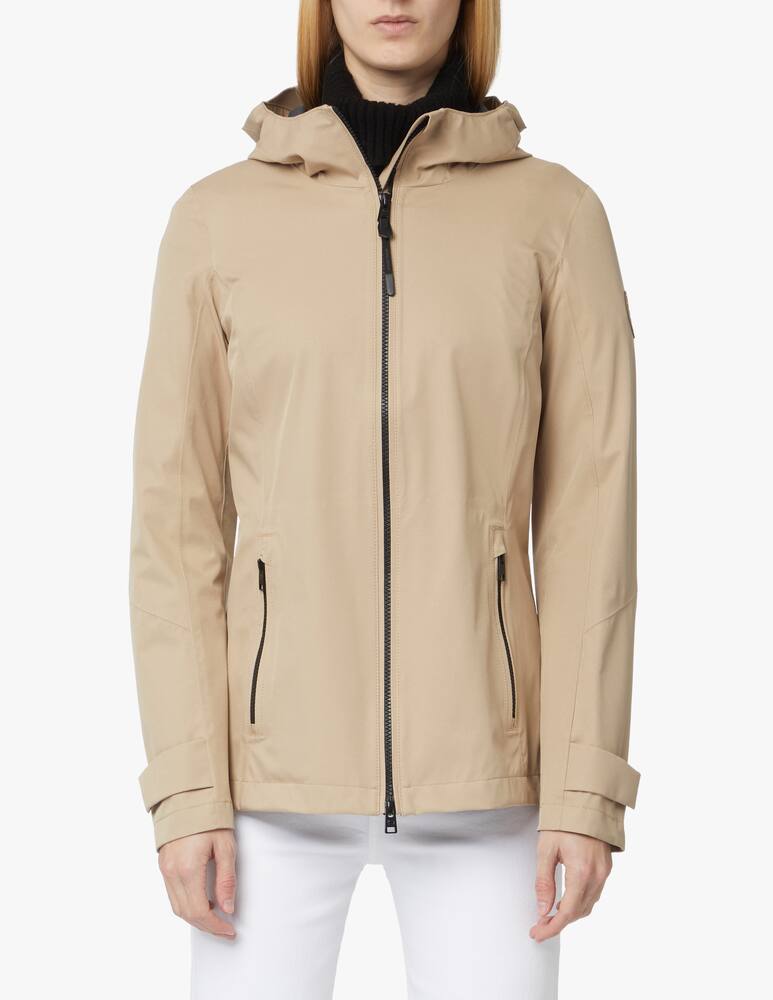 rinascente Woolrich Giacca impermeabile corta con cappuccio - beige