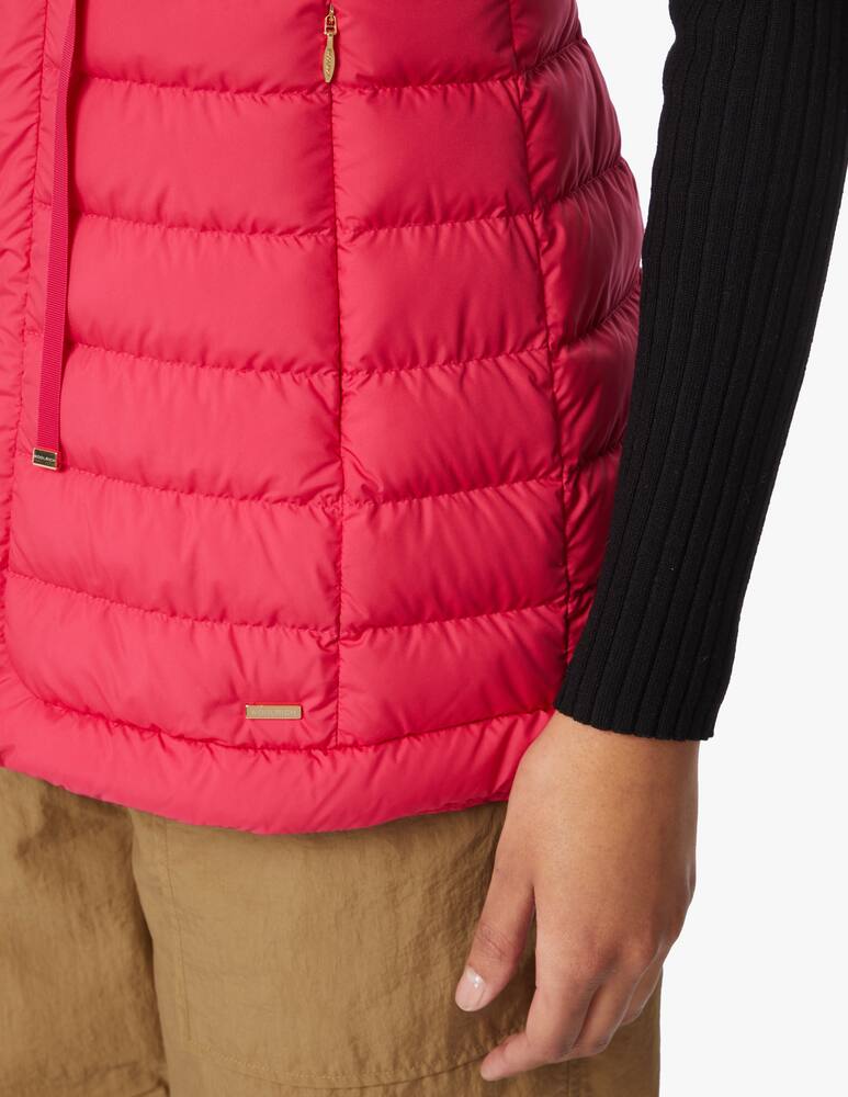 rinascente Woolrich Gilet 100 gr con cappuccio - rosa