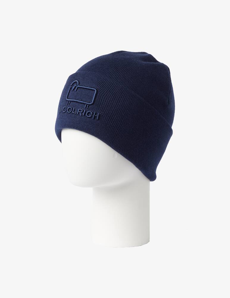 rinascente Woolrich Logo beanie - Blue