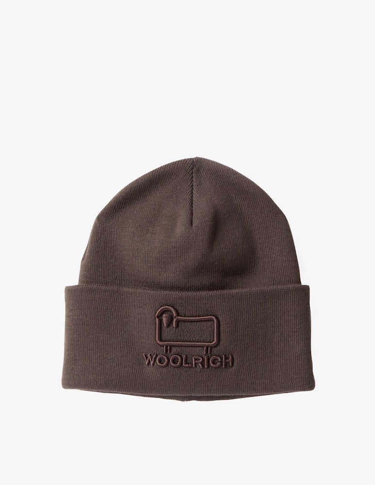 rinascente Woolrich Logo beanie - Brown