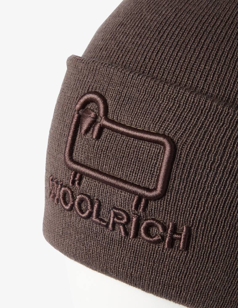 rinascente Woolrich Logo beanie - Brown