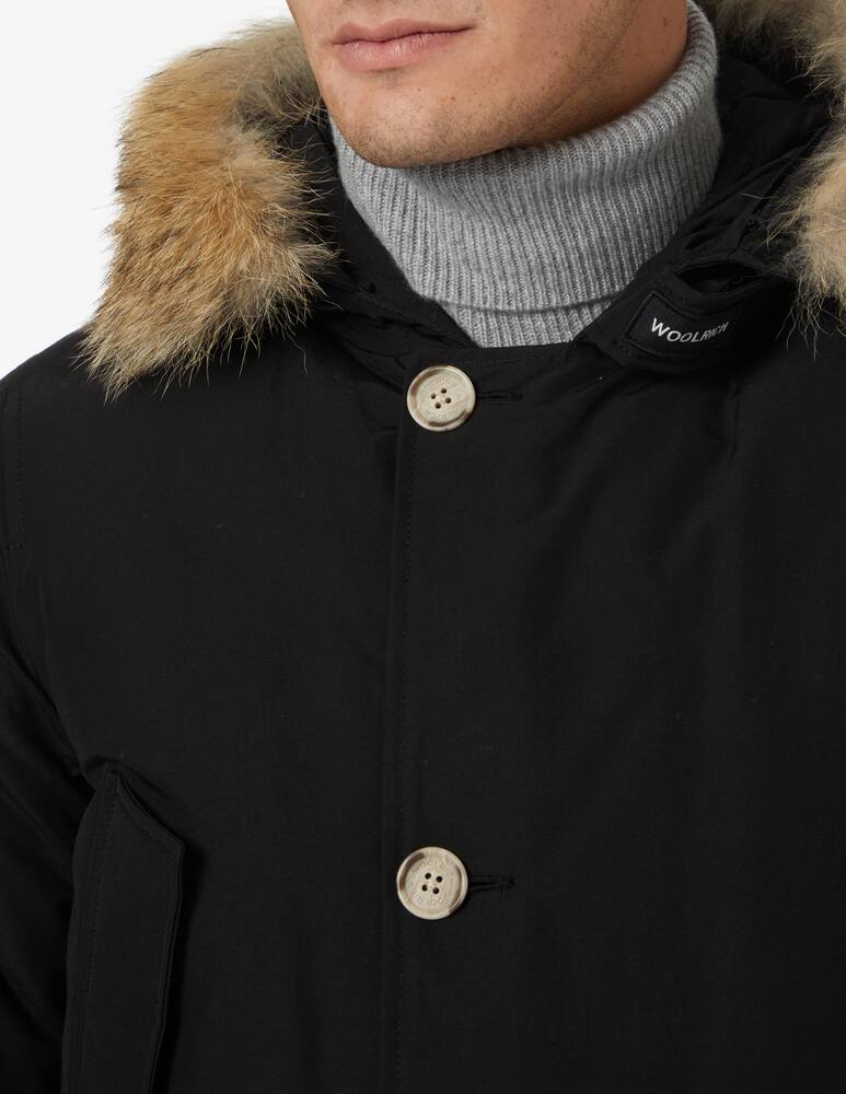 rinascente Woolrich Parka arctic con pelliccia - Nero