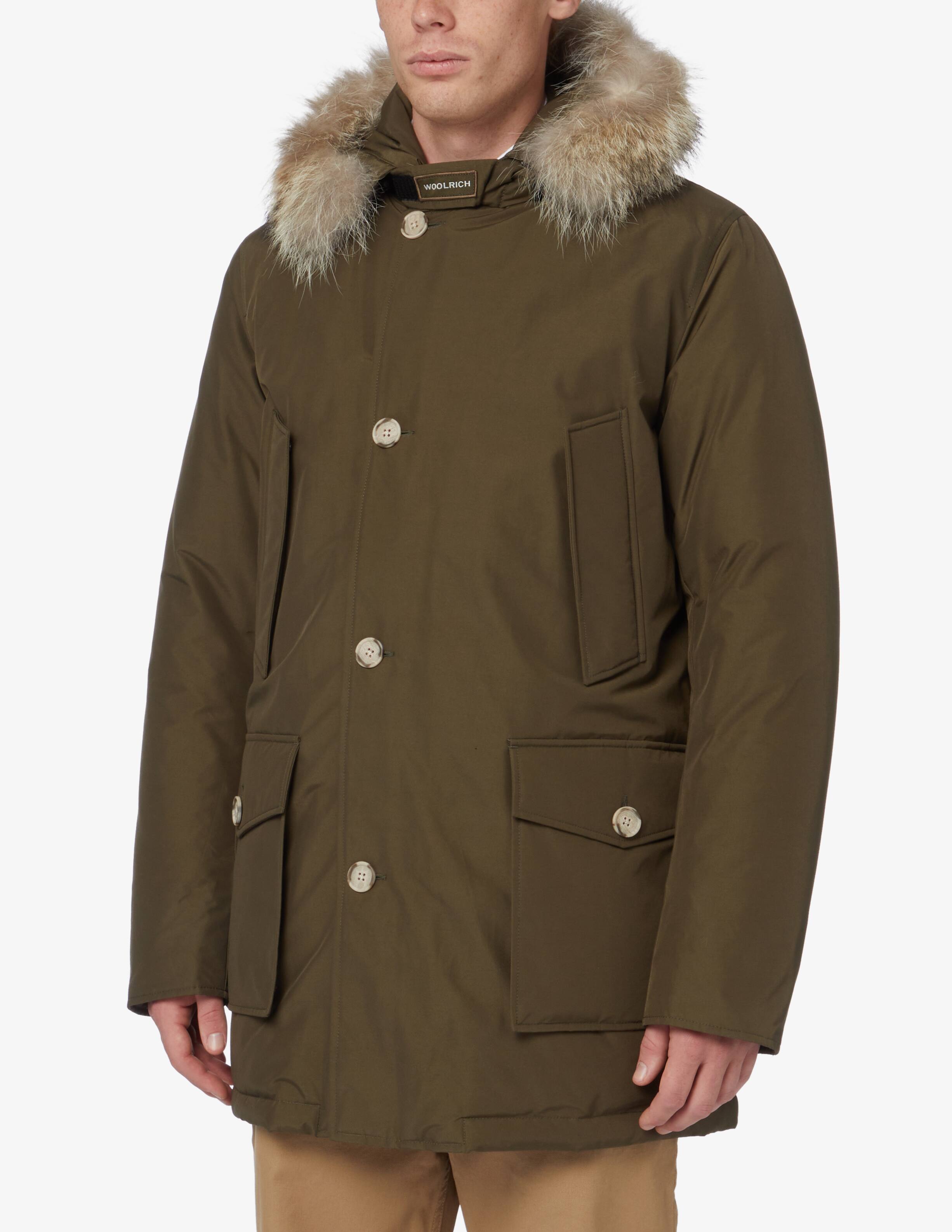 Acquista Woolrich Parka Arctic Pelliccia Verde Su Rinascente