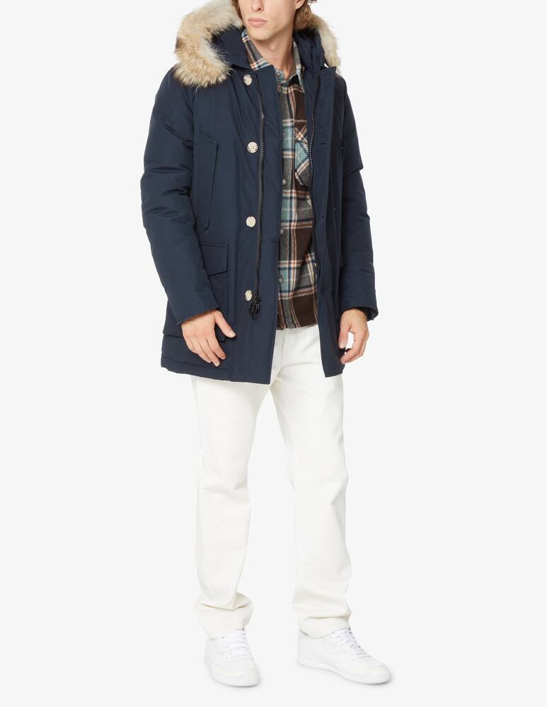 rinascente Woolrich Arctic fur parka - Blue