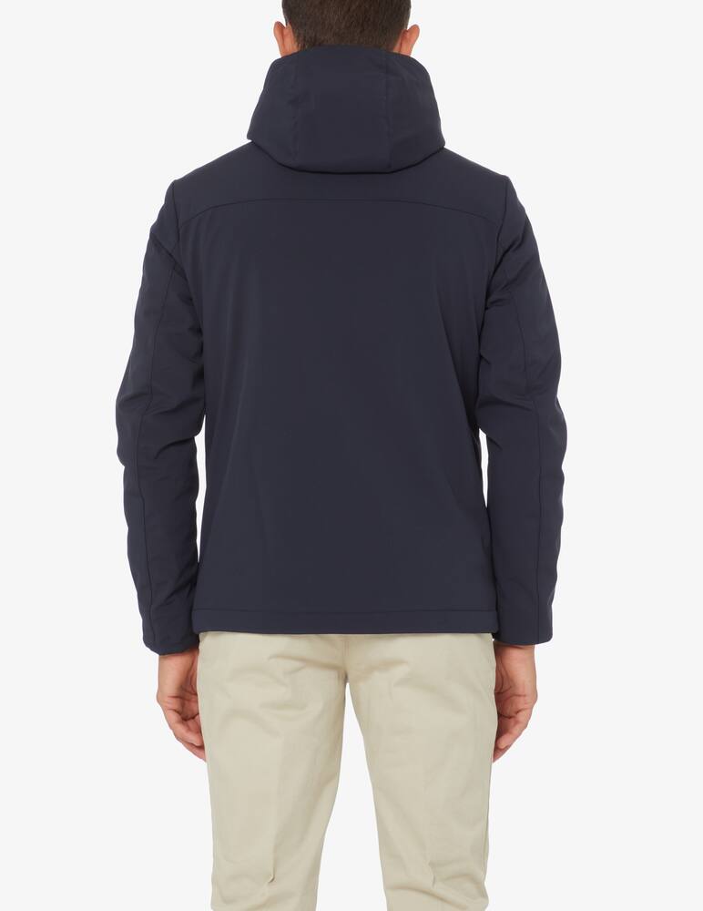 rinascente Woolrich Giacca shell corto con cappuccio - Blu