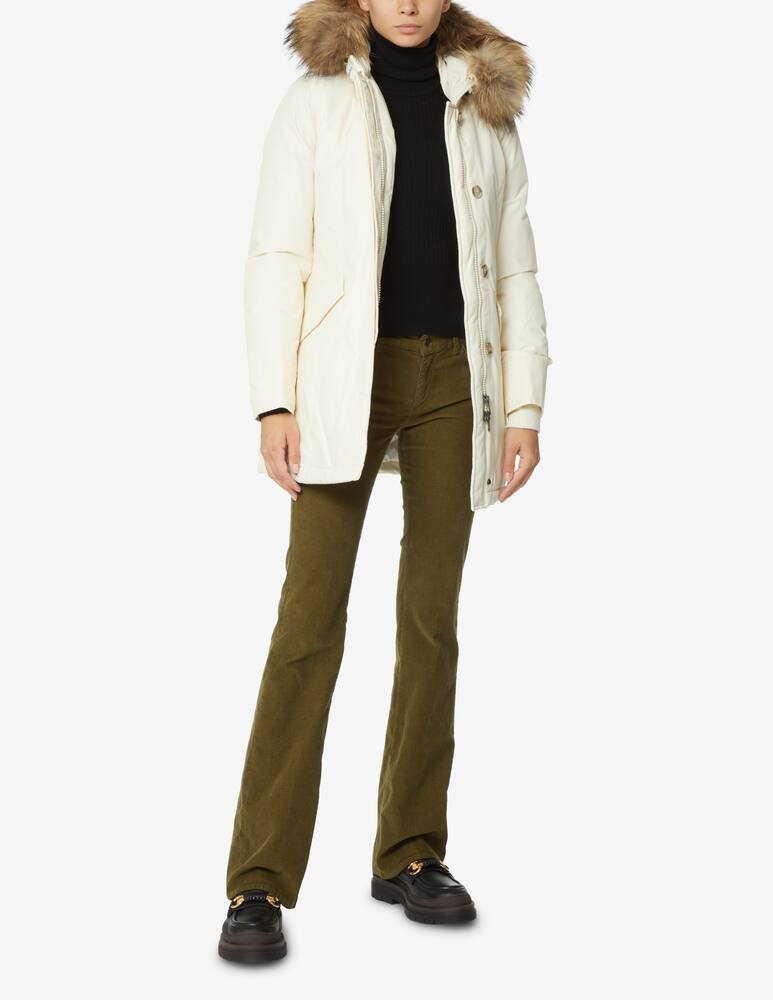 rinascente Woolrich Cappotto parka Artic fr - Bianco