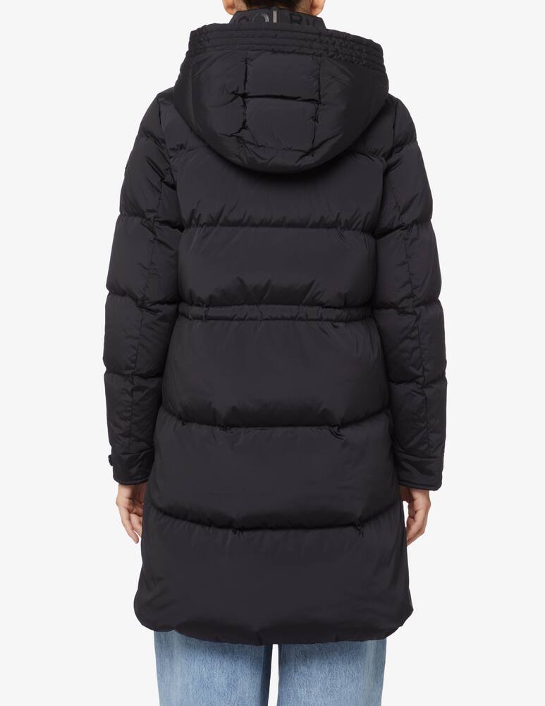 rinascente Woolrich Alsea hooded padded parka coat - Black