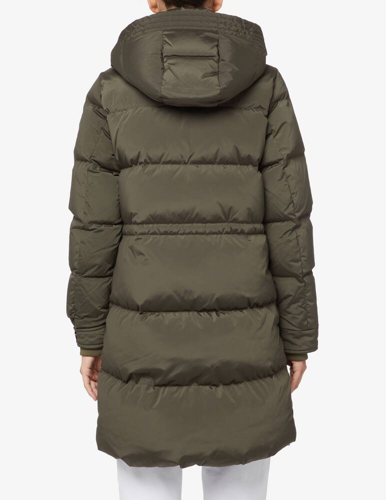 Woolrich Alsea hooded padded parka coat - Olive - picture 3 Woolrich Alsea hooded padded parka coat - Olive - picture 3
