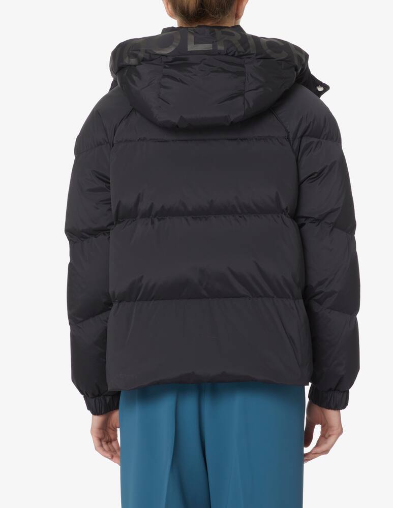 rinascente Woolrich Alsea hooded padded coat - Black