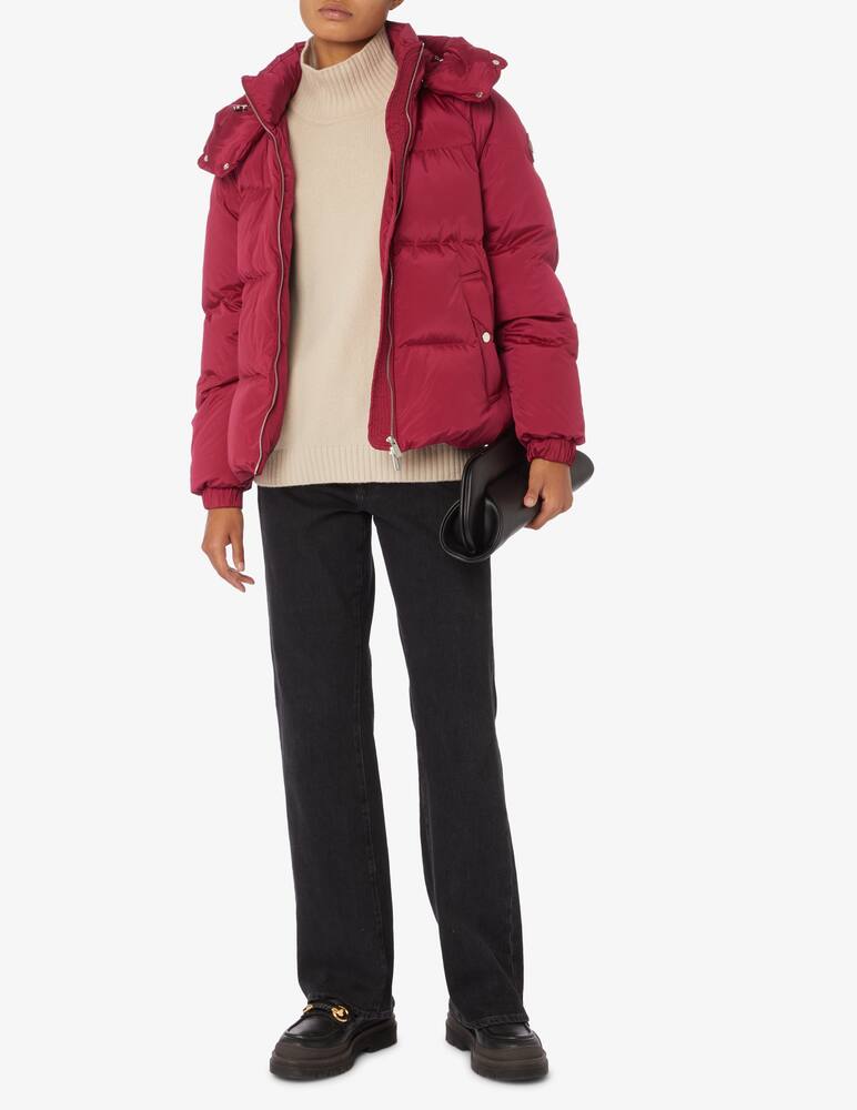 rinascente Woolrich Cappotto parka corto imbottito con cappuccio Alsea - Rosso