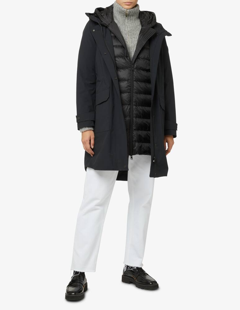 Woolrich Maxi military 3in1 coat - Black - picture 2 Woolrich Maxi military 3in1 coat - Black - picture 2