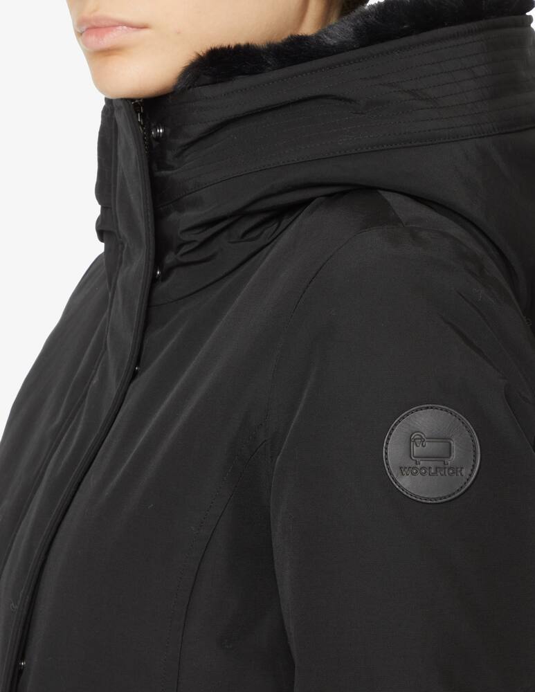 rinascente Woolrich Cappotto parka eco in misto cotone Boulder - Nero