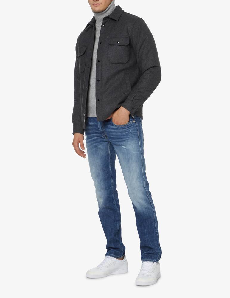 Woolrich Sovracamicia imbottita - Grigio - immagine 2 Woolrich Sovracamicia imbottita - Grigio - immagine 2