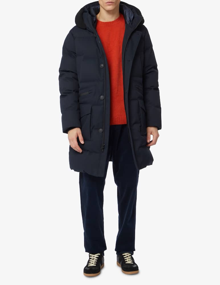 rinascente Woolrich Seam sealed parka - Blue