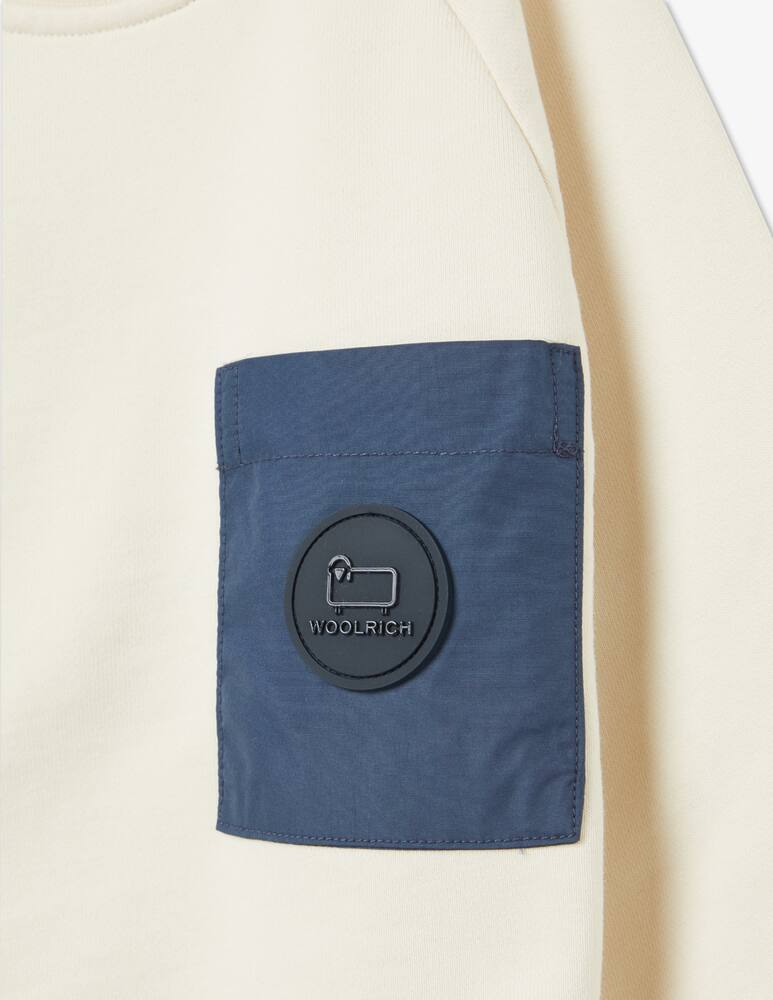 rinascente Woolrich Felpa in cotone pocket