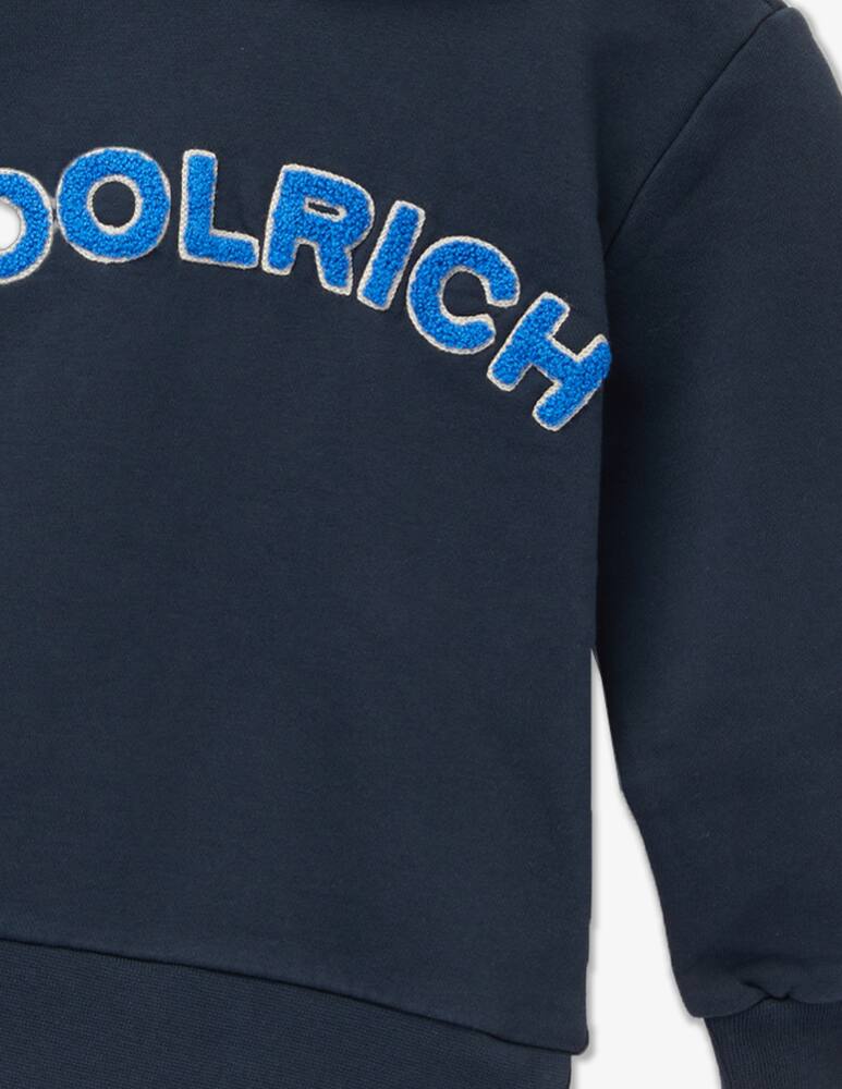 rinascente Woolrich Felpa con cappuccio in cotone Varsity