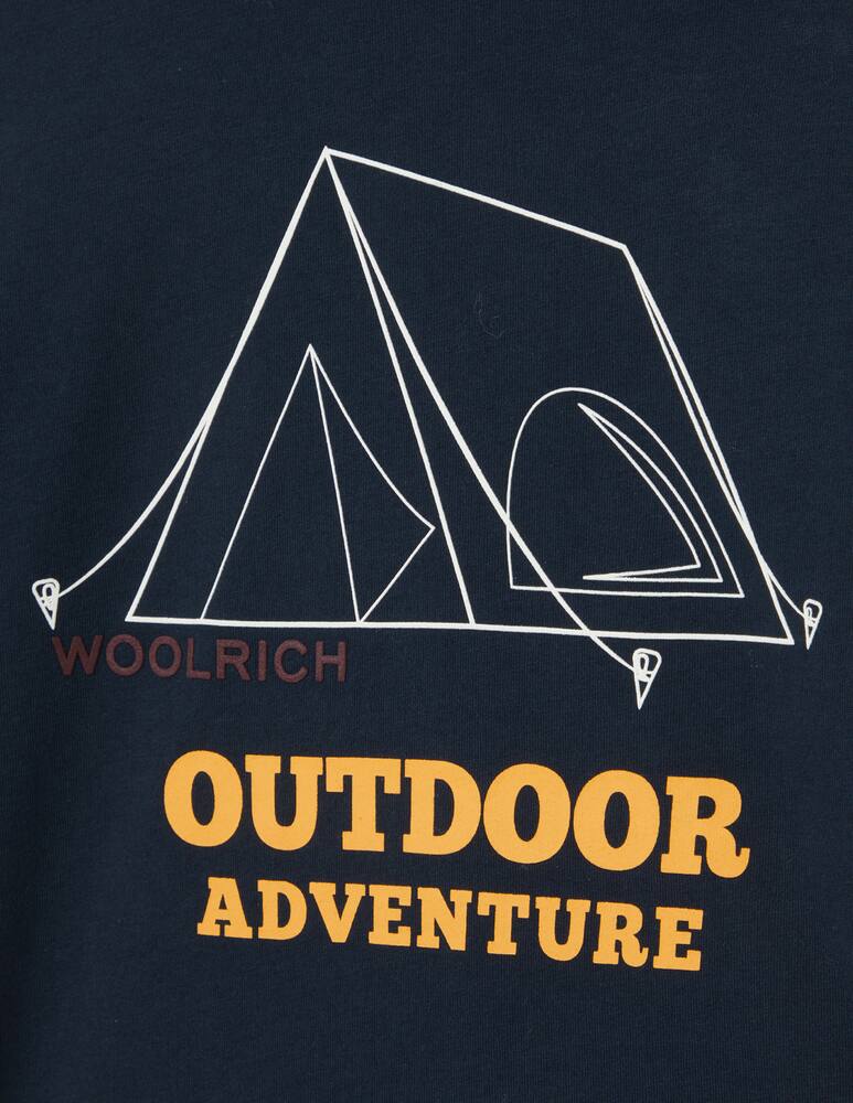rinascente Woolrich Road trip cotton t-shirt