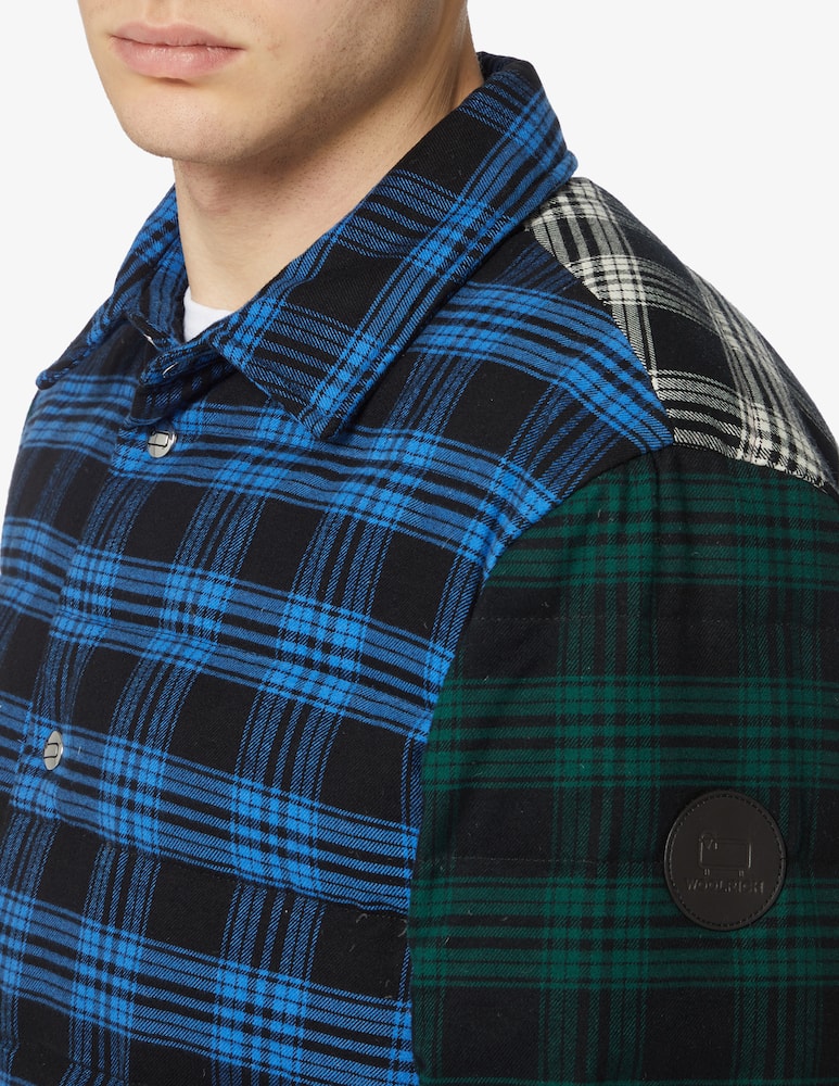rinascente Woolrich Camicia check patchwork Multicolor 