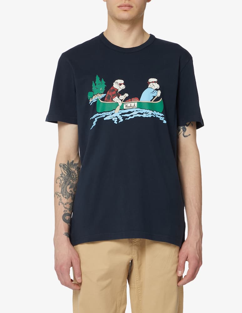 Woolrich Maglietta manica corta animated sheep  - immagine 1