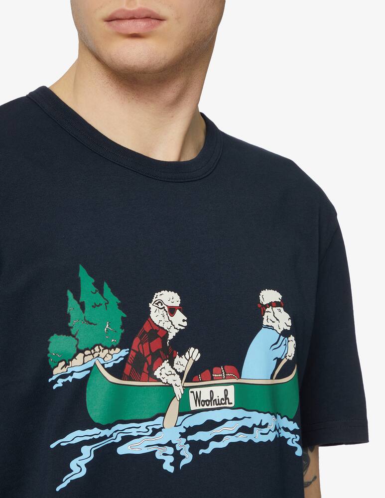 Woolrich Maglietta manica corta animated sheep  - immagine 4