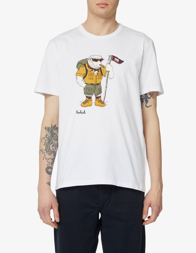 Woolrich Animated sheep short sleeve t-shirt - picture 1 Woolrich Animated sheep short sleeve t-shirt - picture 1