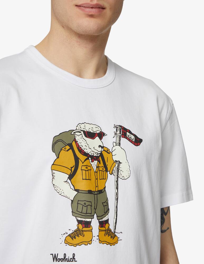 Woolrich Animated sheep short sleeve t-shirt - picture 4 Woolrich Animated sheep short sleeve t-shirt - picture 4