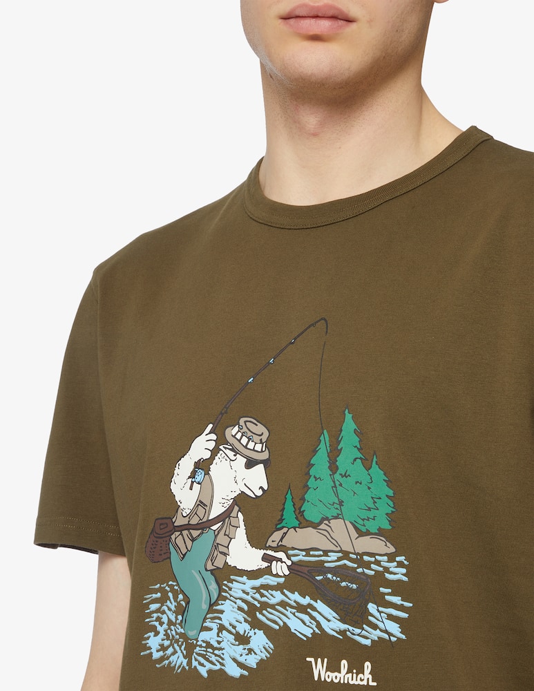 rinascente Woolrich Maglietta manica corta animated sheep 