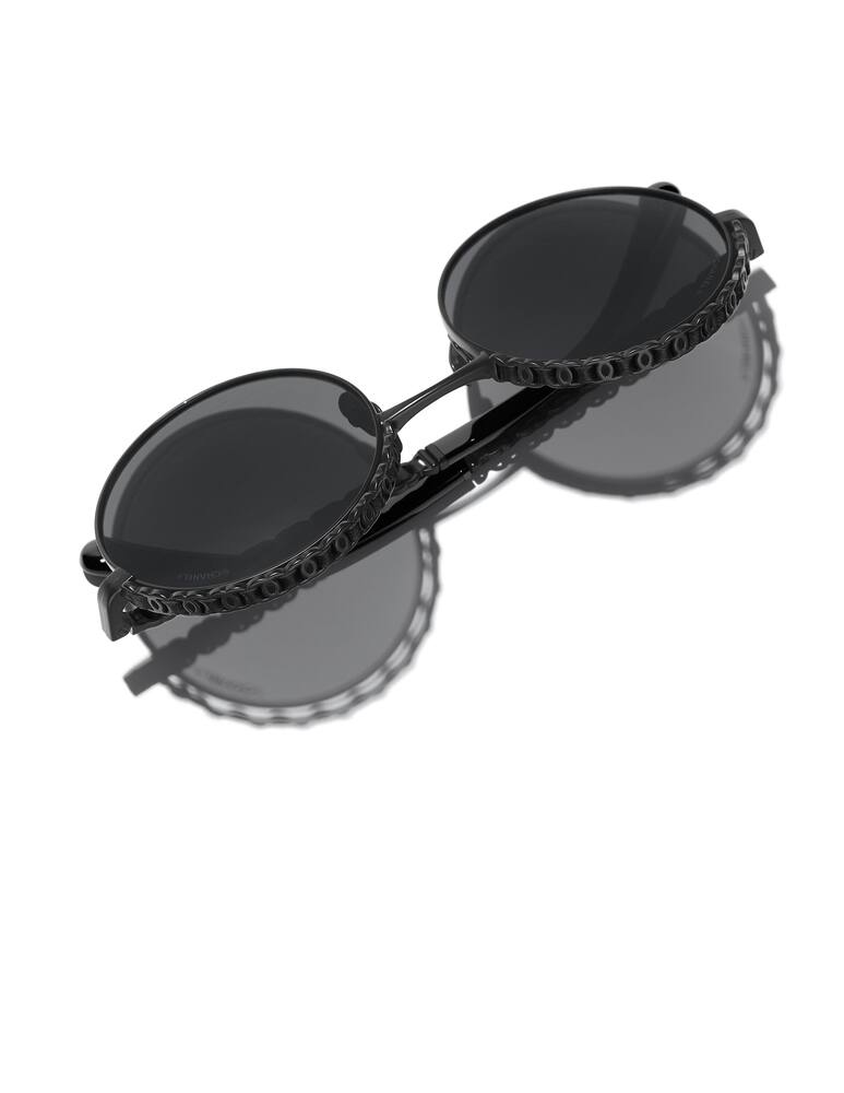 rinascente CHANEL Round Sunglasses