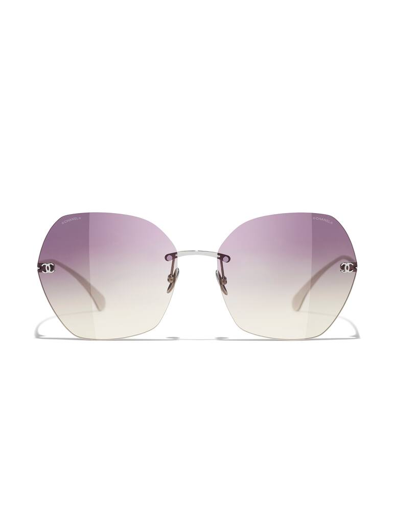 rinascente CHANEL Square Sunglasses