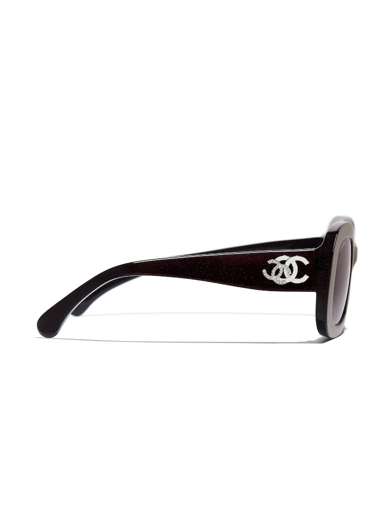 rinascente CHANEL Rectangle Sunglasses