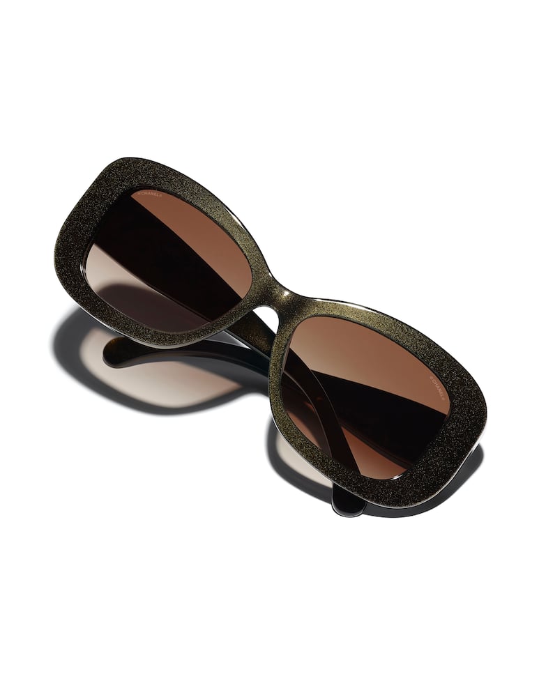 rinascente CHANEL Rectangle Sunglasses