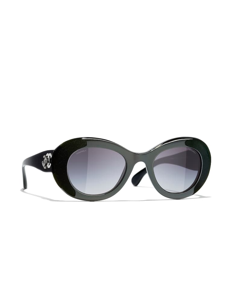 CHANEL Oval Sunglasses - picture 1 CHANEL Oval Sunglasses - picture 1